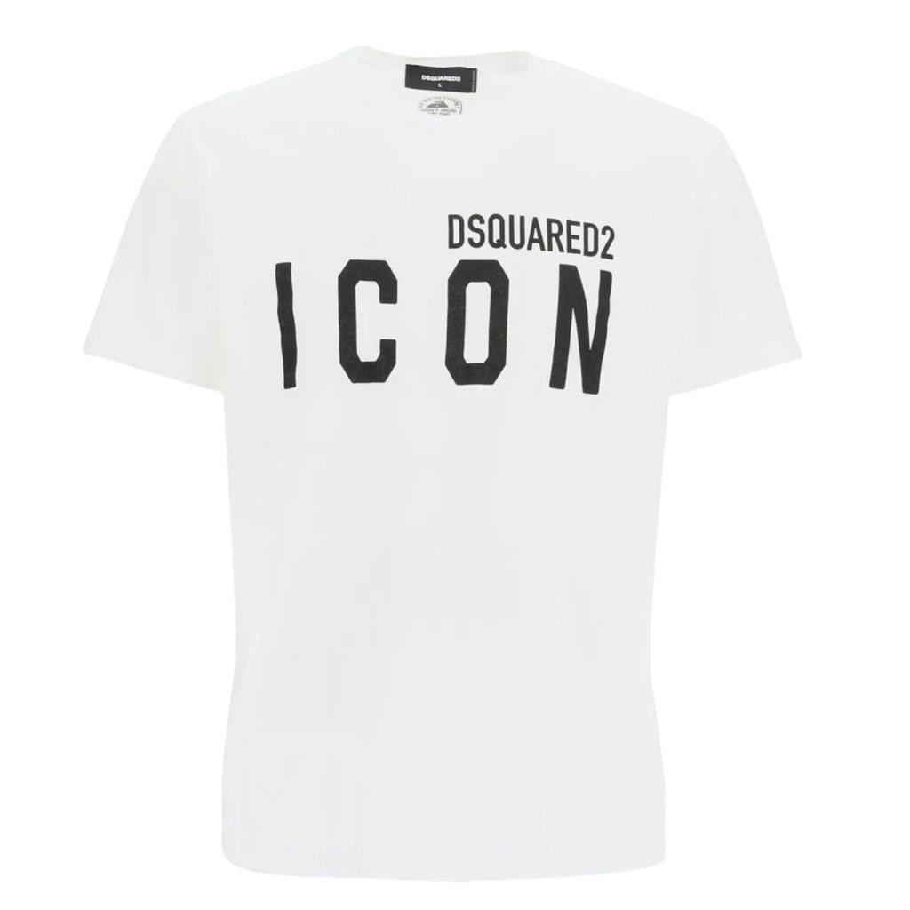 T-shirt Dsquared2 S79GC0001 in cotone con logo lettering