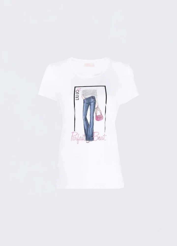 T-shirt Liu Jo WF3078J5923 in cotone