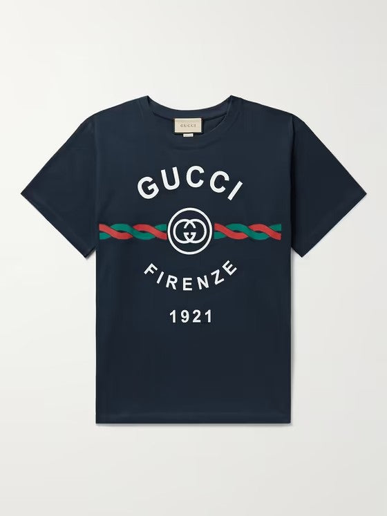 T-shirt Gucci in cotone con logo 616036XJD7T